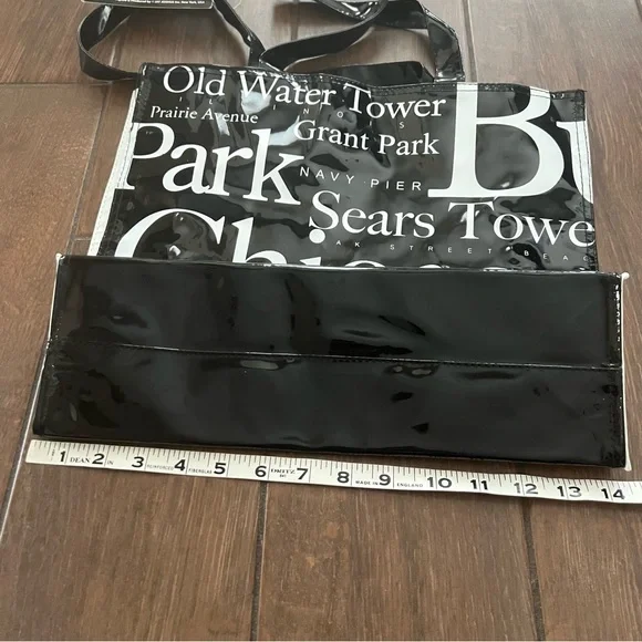 PVC Vinyl Jay Joshua Chicago Tote Bag with Tags; Never Used - Picture 8 of 10